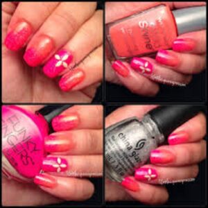 hot coral pink