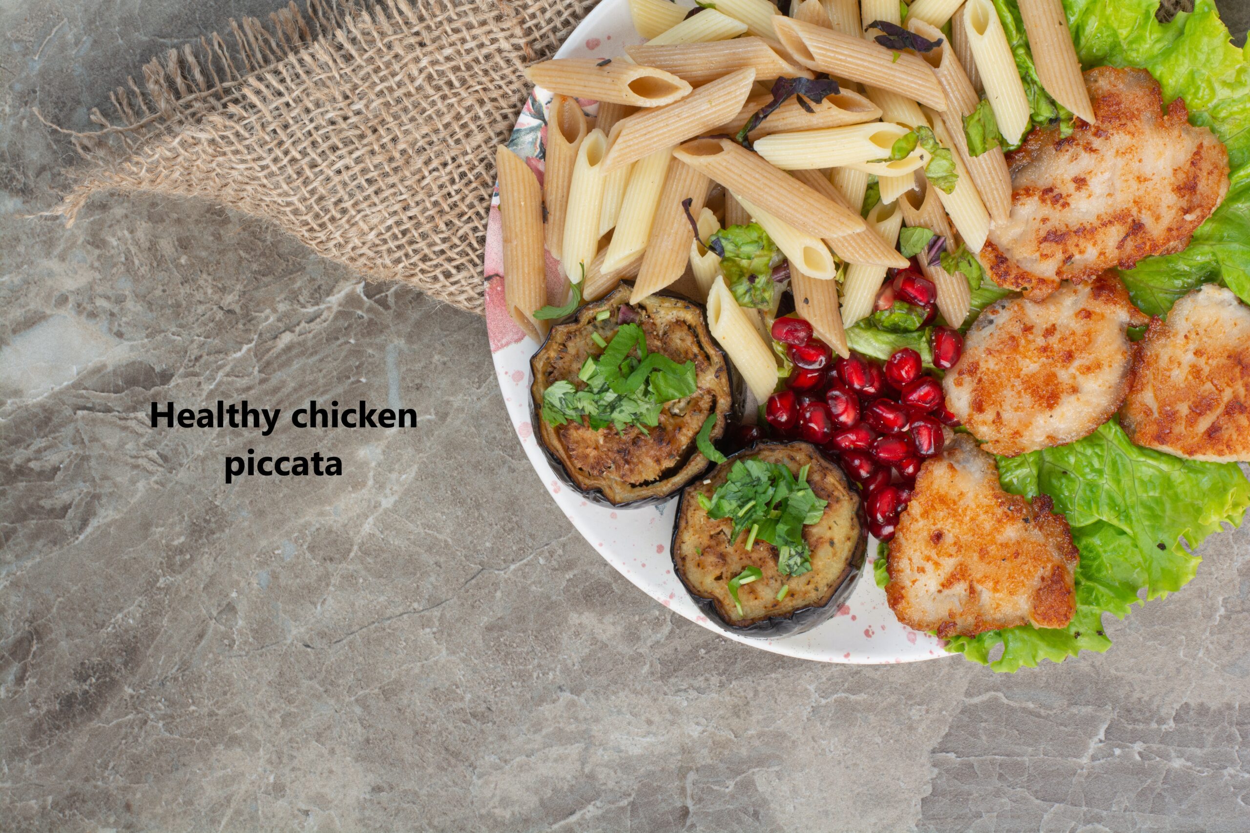 healthy chicken piccata